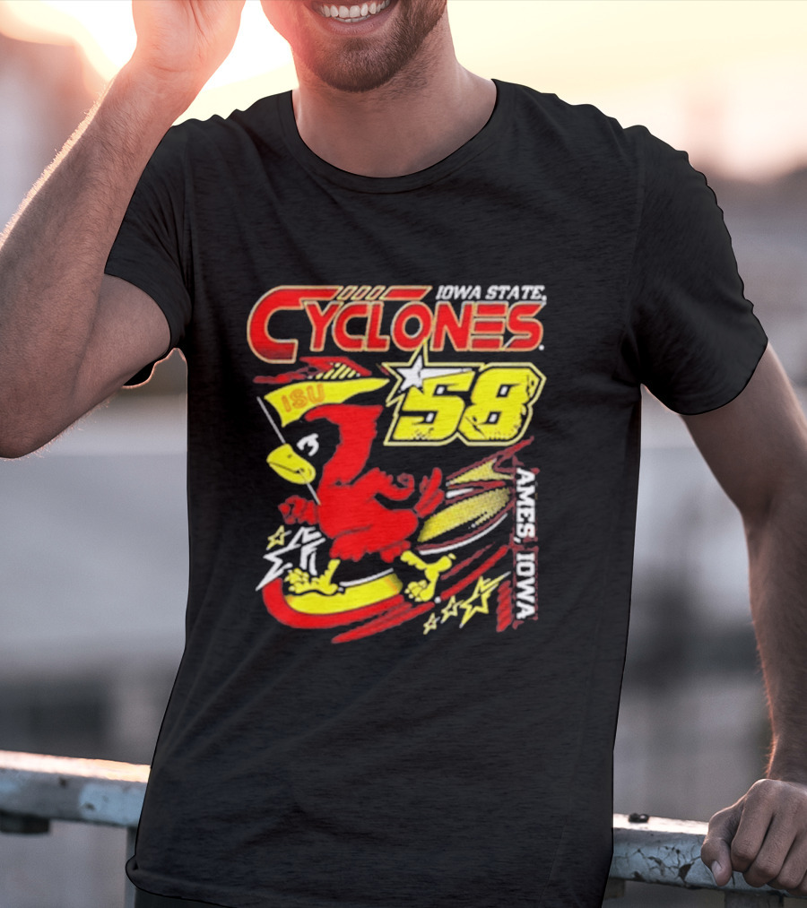 Iowa State Cyclones ISU 58 Ames Iowa T-Shirt