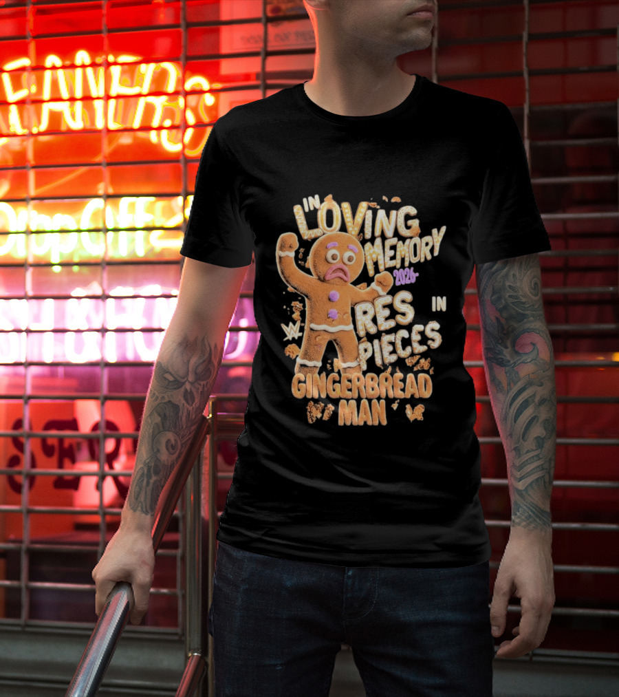 Sami Zayn Gingerbread In Loving Memory T-Shirt