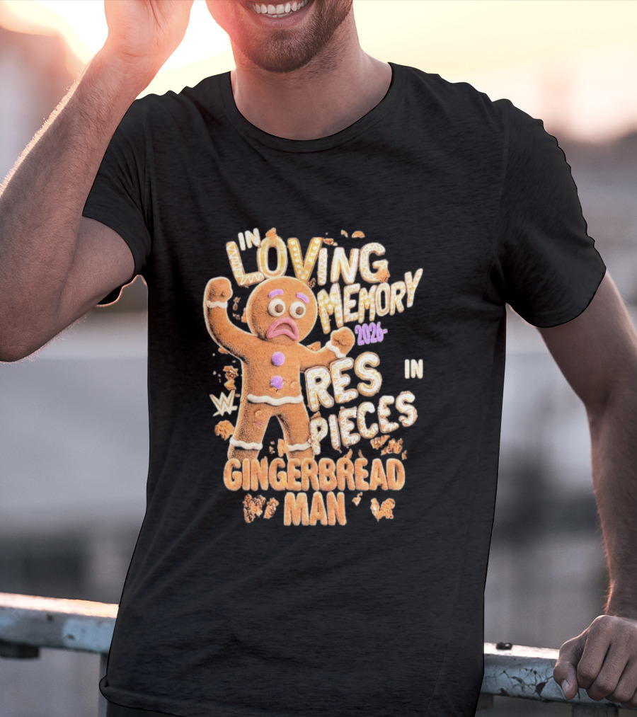 Sami Zayn Gingerbread In Loving Memory T-Shirt