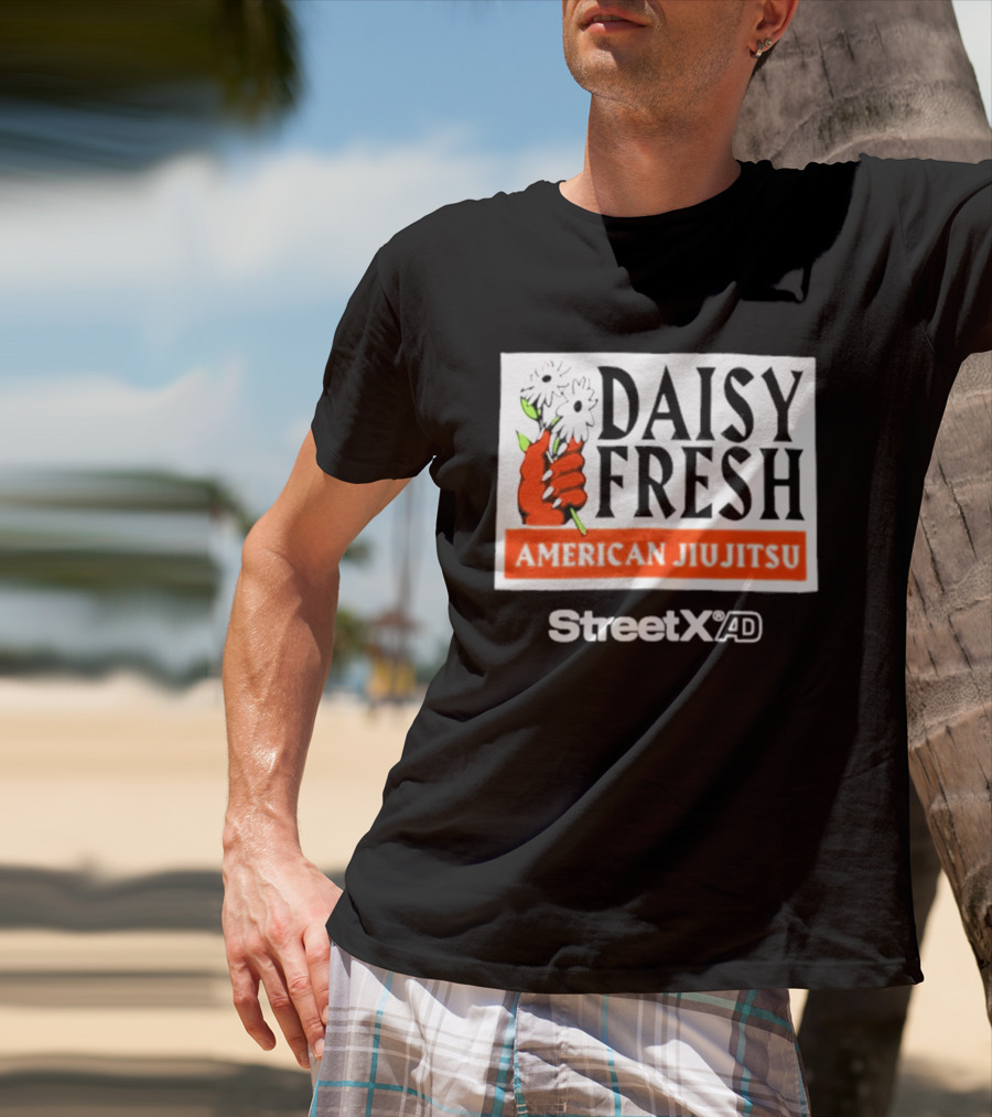Daisy Fresh American Jiu Jitsu StreetxAD Collaboration T-Shirt