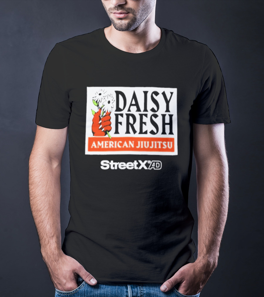 Daisy Fresh American Jiu Jitsu StreetxAD Collaboration T-Shirt
