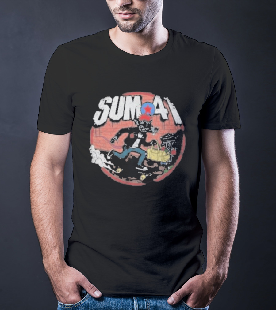 Sum 41 Rat Street Art Comic T-Shirt