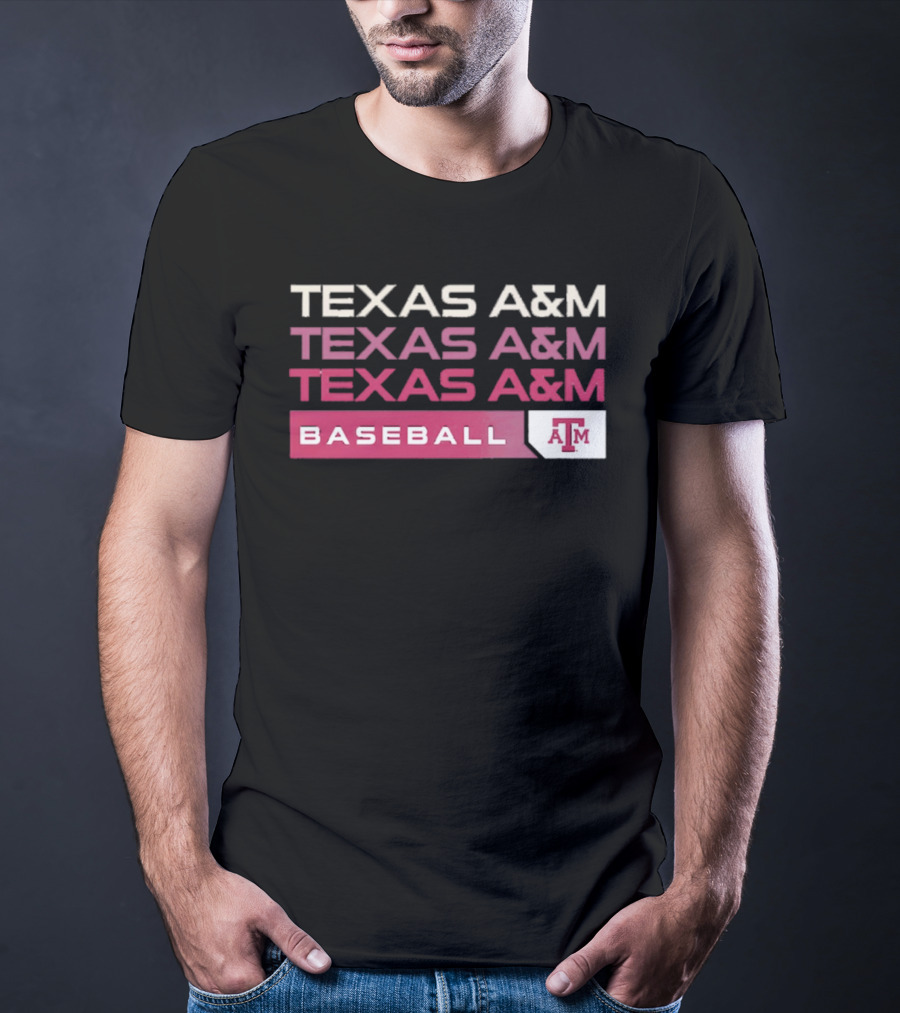 Texas A&M Aggies Baseball Tri Blend 2026 T-Shirt