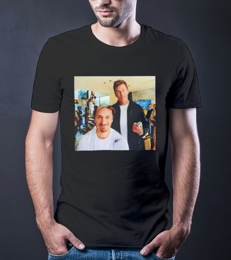 Tom Brady Almost Friday Giving Zlatan Ibrahimović A Haircut T-Shirt