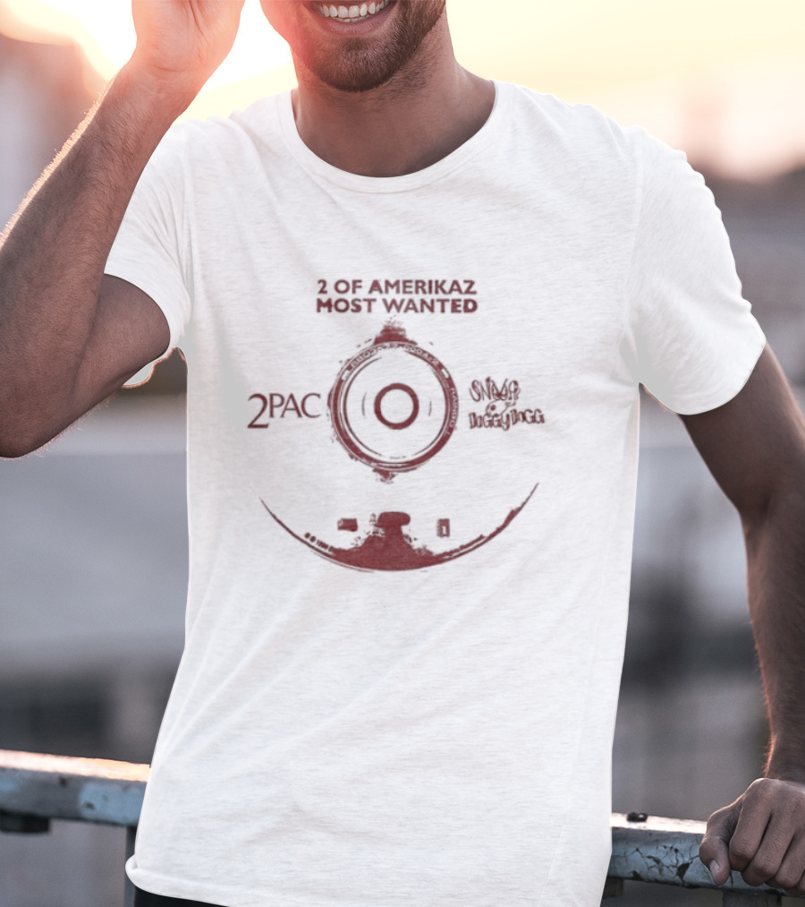 2pac 2 Of Amerikaz Most Wanted Only God Can Judge Me T-Shirt
