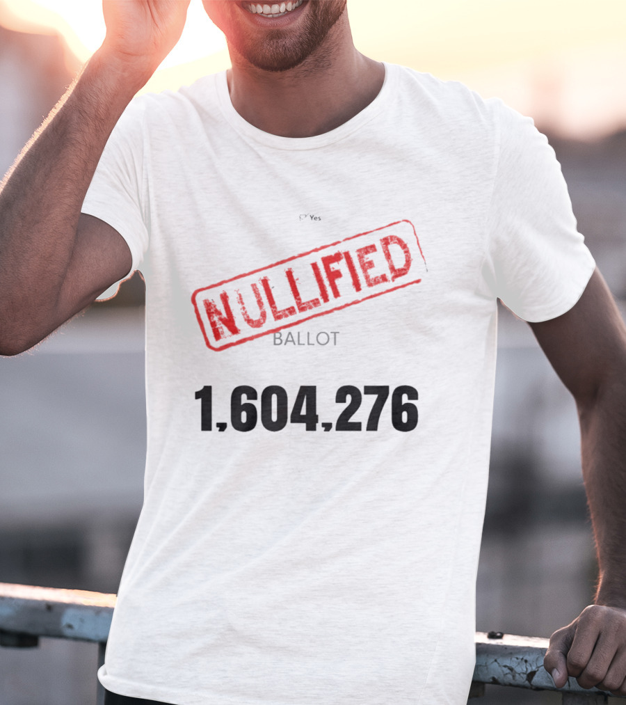 NULLIFIED BALLOT 1604276 Virginia Redistricting Protest T-Shirt