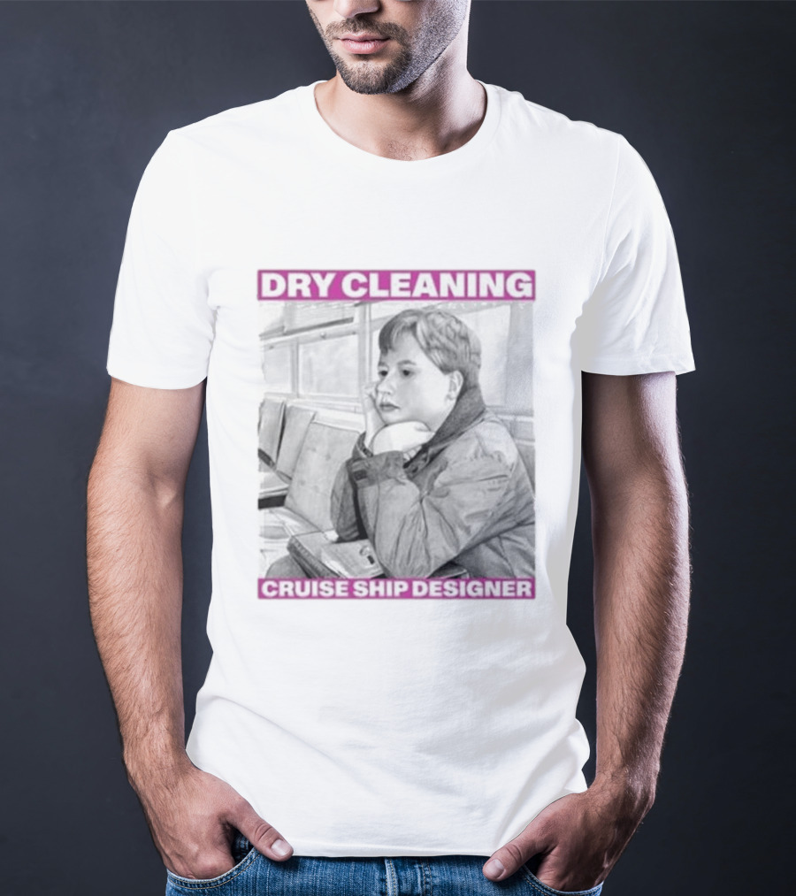 Dry Cleaning Cruise Ship Designer Boy Sketch T-Shirt