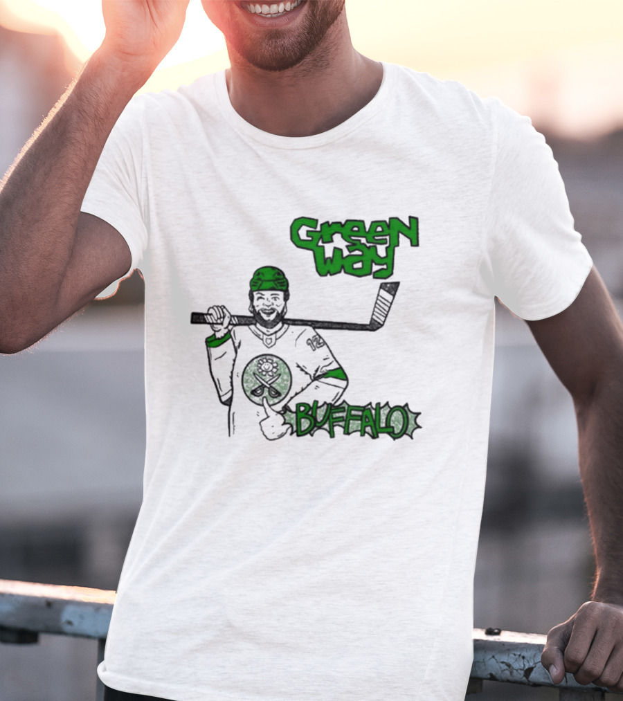 Green Way Hockey Buffalo Player T-Shirt