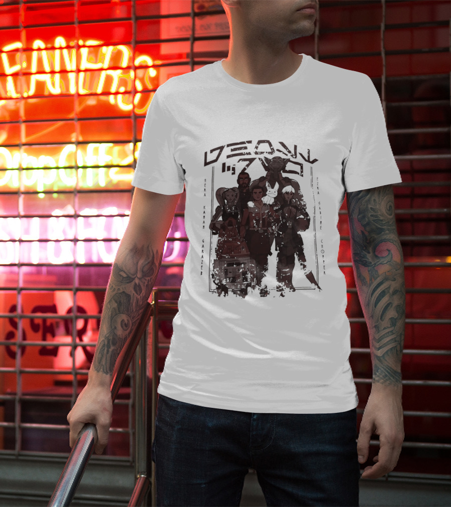 Heroes Villains Star Wars Rebels Ghost Crew Mural Visuals T-Shirt