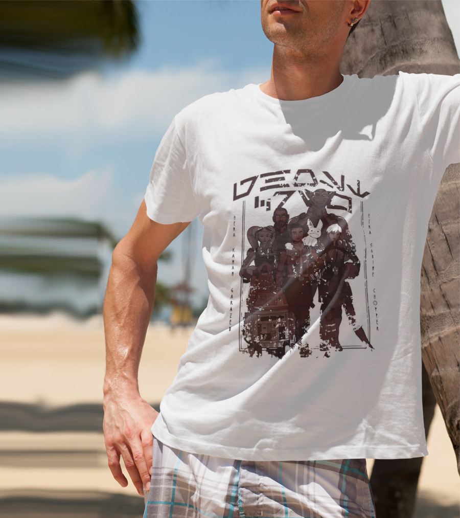 Heroes Villains Star Wars Rebels Ghost Crew Mural Visuals T-Shirt