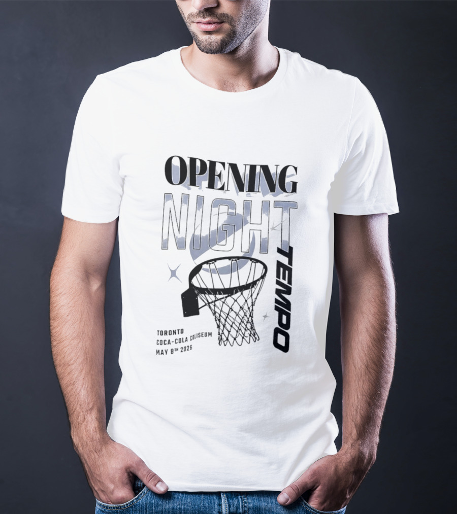 Opening Night Toronto Tempo WNBA Coca Cola Coliseum May 8th 2026 T-Shirt