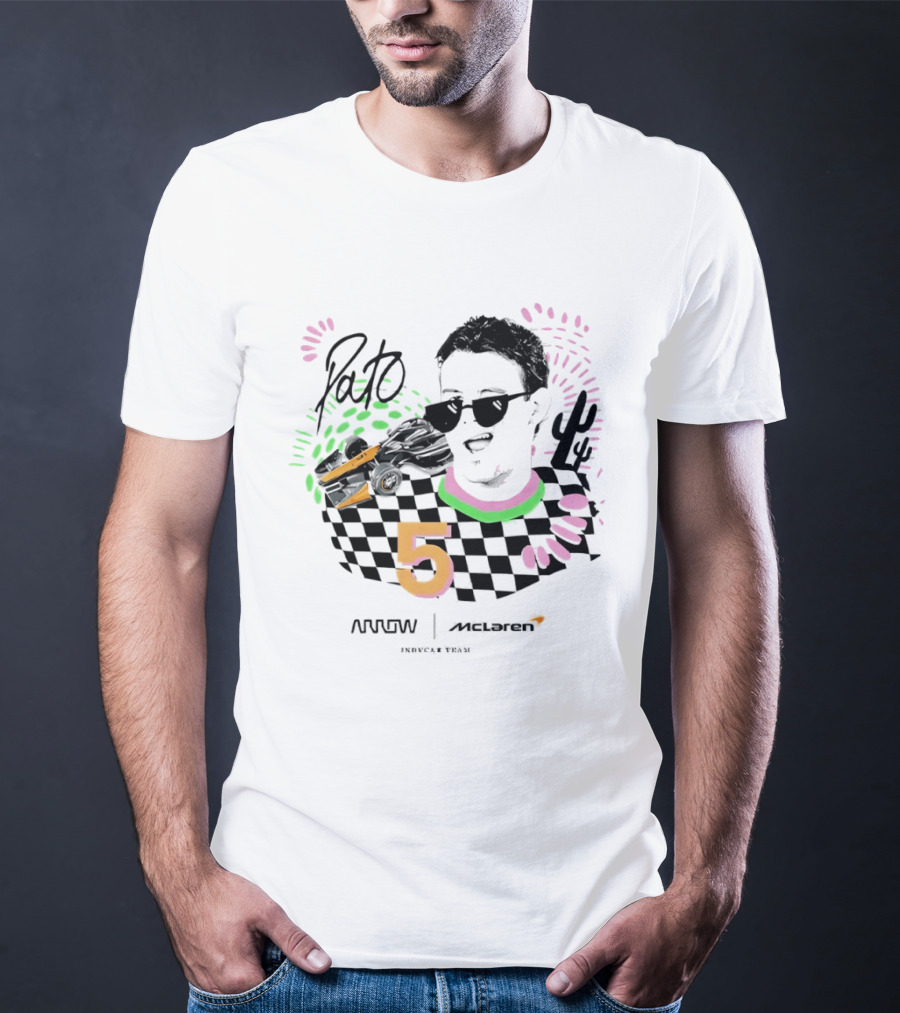 Pato Number 5 Arrow McLaren Racing T-Shirt
