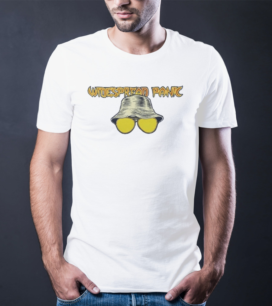Widespread Panic Las Vegas NV Tour May 8 10 2026 Bucket Hat Yellow Glasses T-Shirt