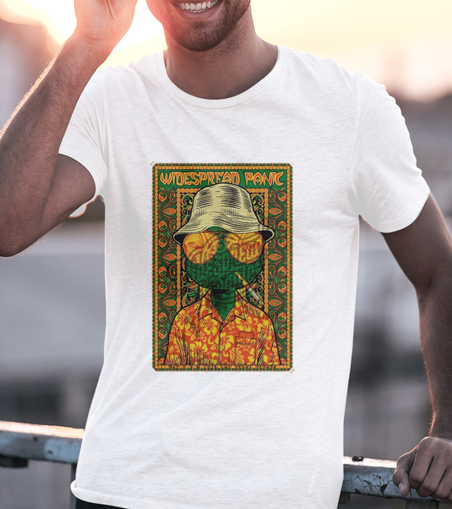 Widespread Panic May 8 10 2026 Las Vegas Tour Virgin Hotels The Theater Psychedelic T-Shirt