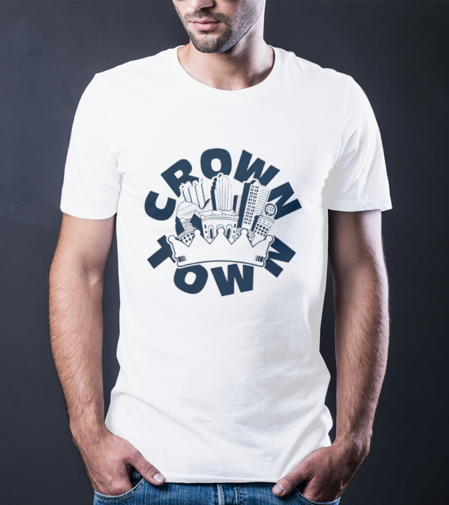 Kansas City Crown Town Skyline Architecture T-Shirt