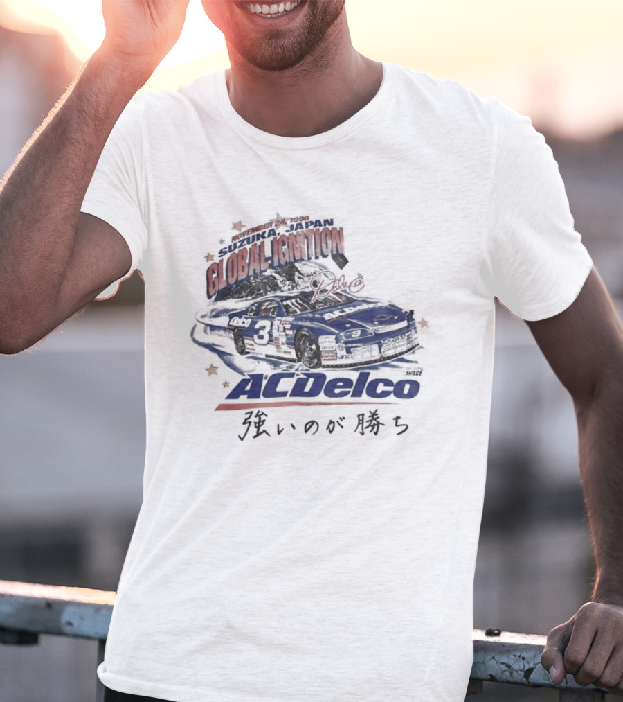 Dale Earnhardt ACDelco Global Ignition Japan Racing 1996 T-Shirt