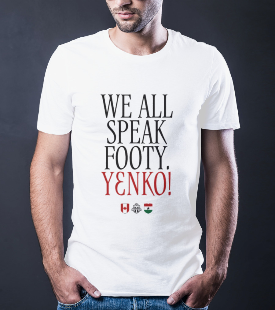 We All Speak Footy YENKO Ghana T-Shirt