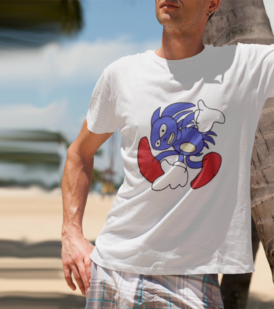 Sanic Hegehog Meme Sega T-Shirt