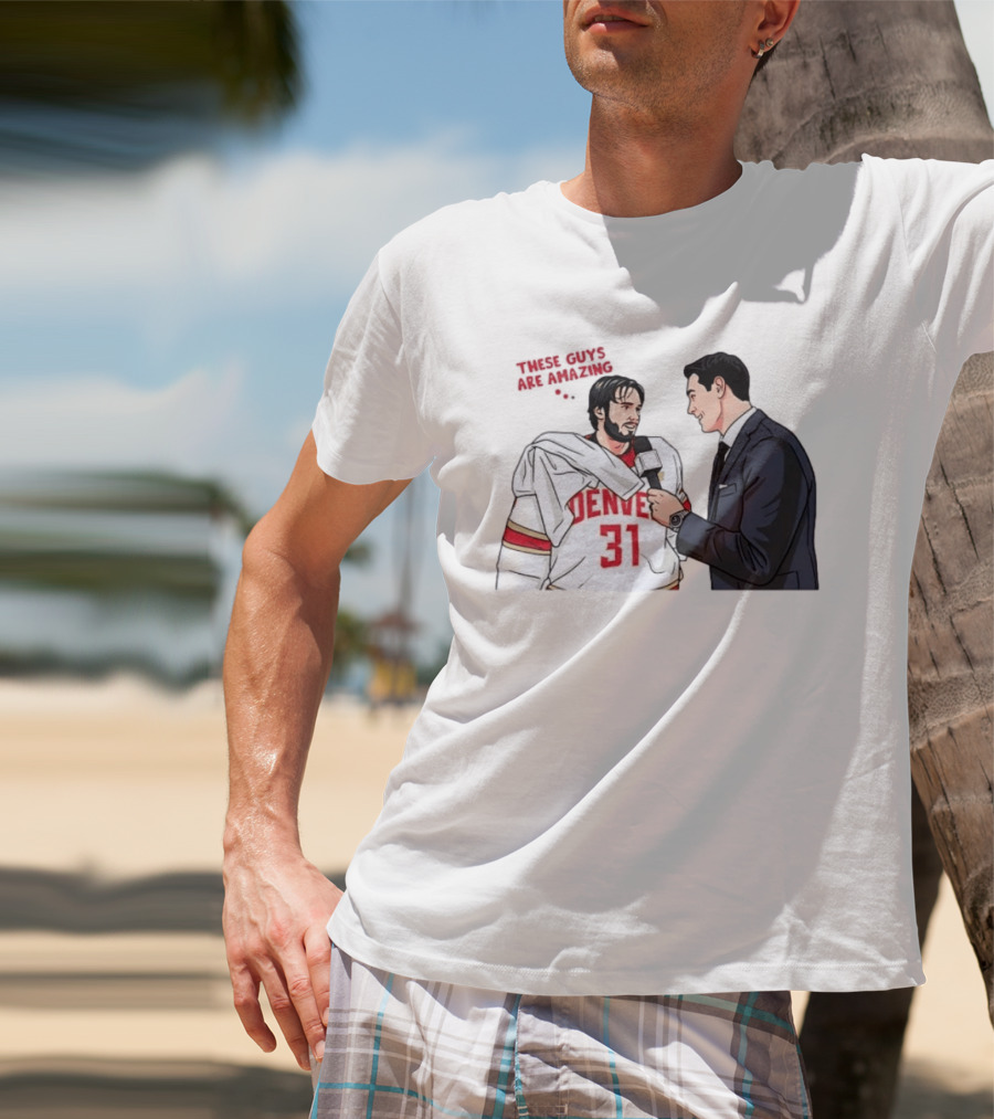 Johnny Hicks Interview Denver 31 Hockey Amazing T-Shirt