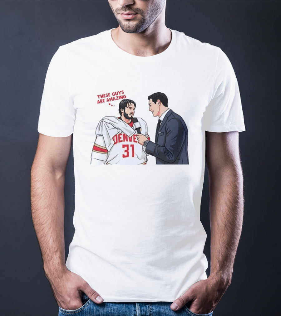 Johnny Hicks Interview Denver 31 Hockey Amazing T-Shirt