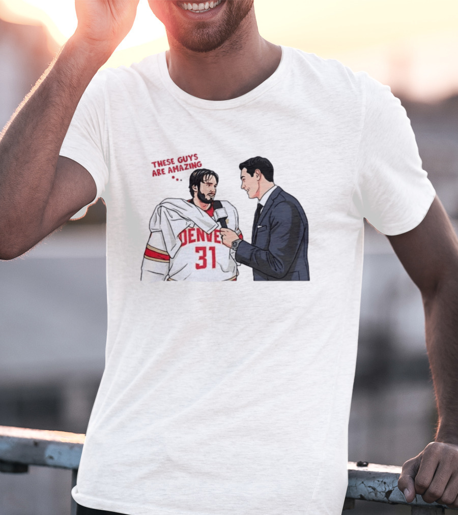 Johnny Hicks Interview Denver 31 Hockey Amazing T-Shirt