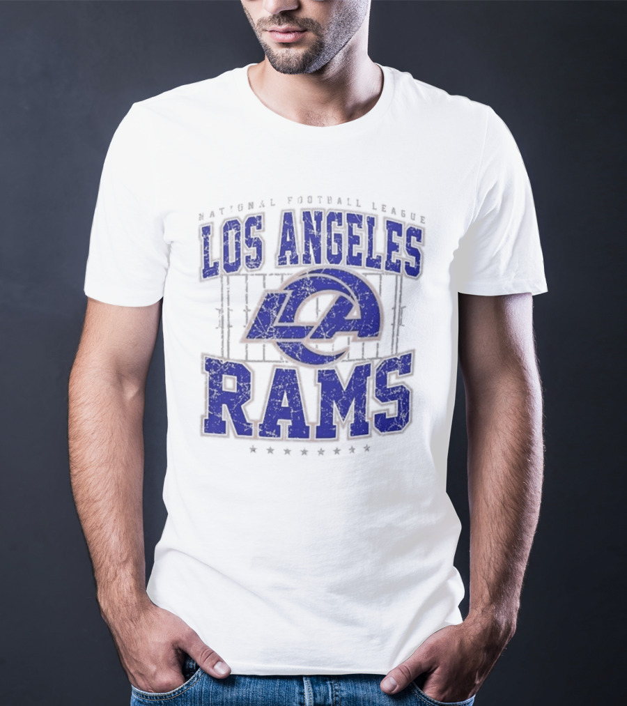 National Football League Los Angeles Rams Distressed Starter T-Shirt