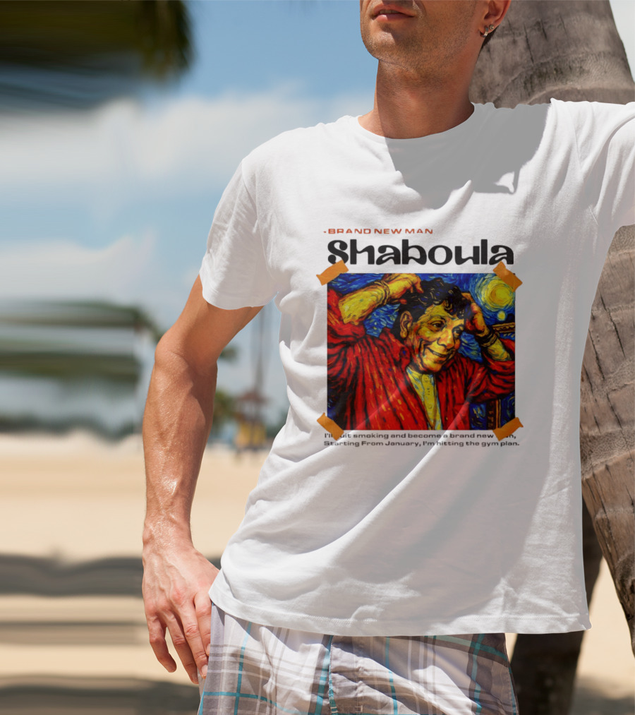 Van Gogh Style Shaboula Brand New Man T-Shirt