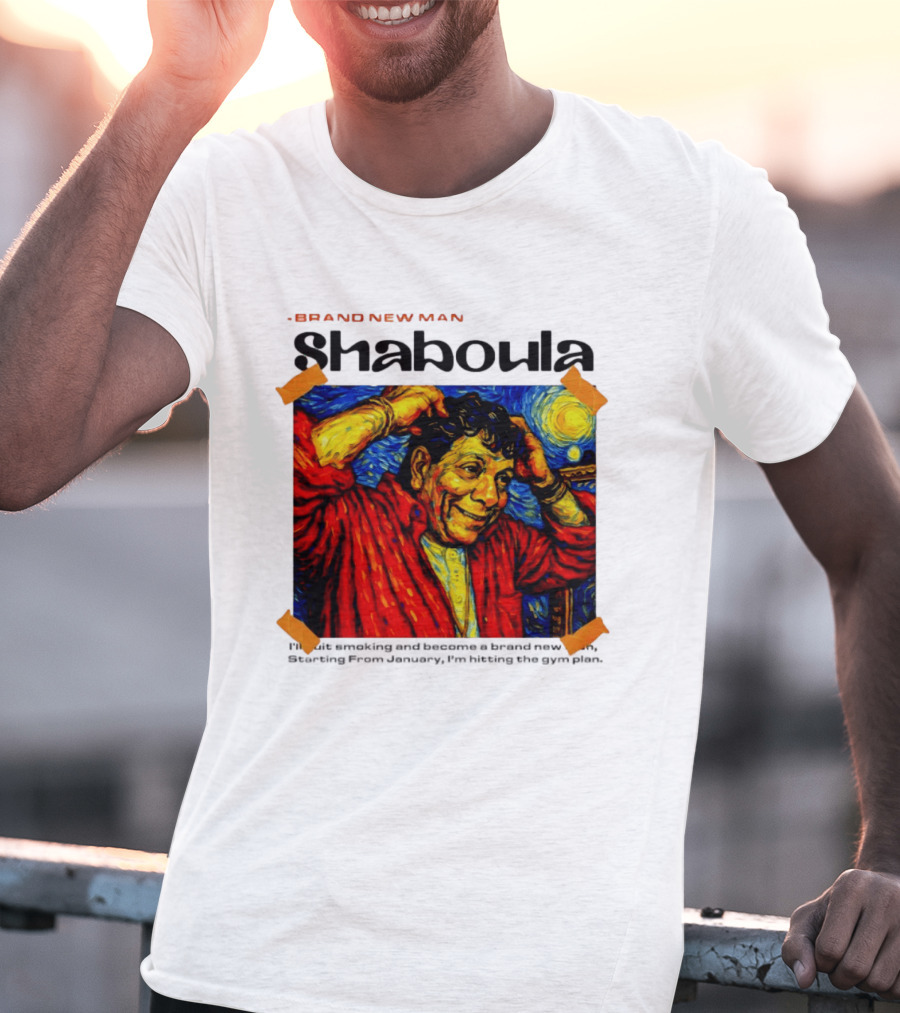 Van Gogh Style Shaboula Brand New Man T-Shirt