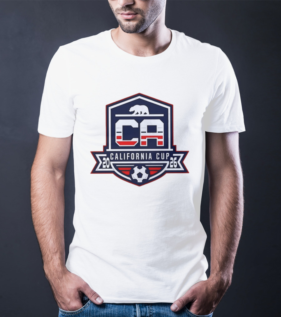 2026 California Cup Soccer CA Bear T-Shirt
