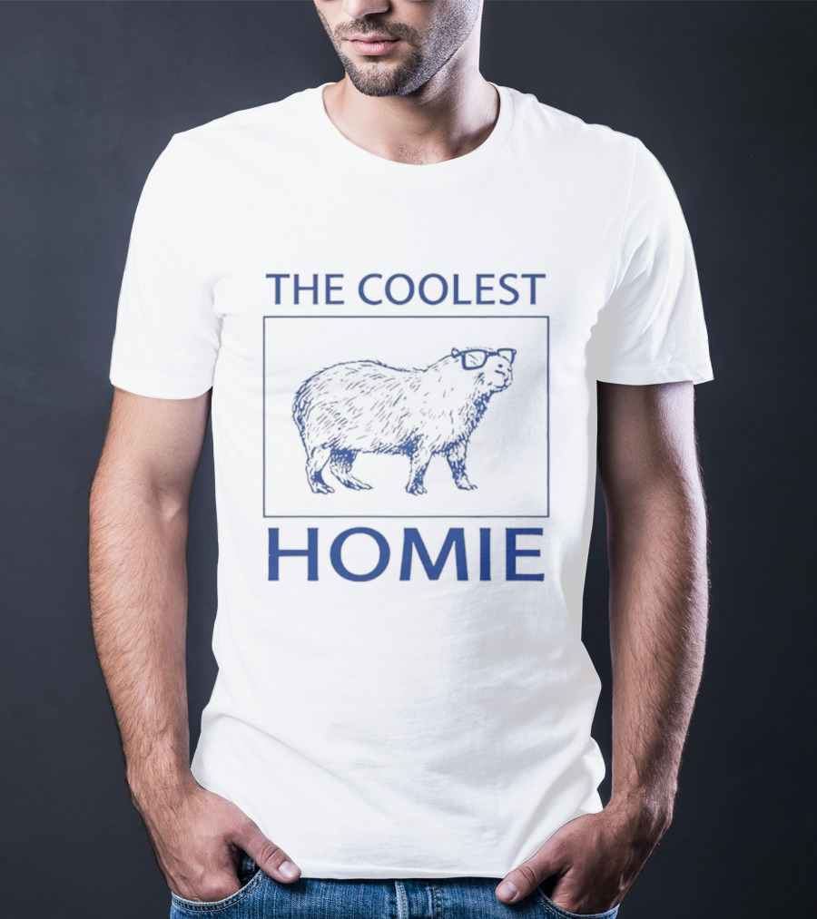 The Coolest Homie Capybara T-Shirt