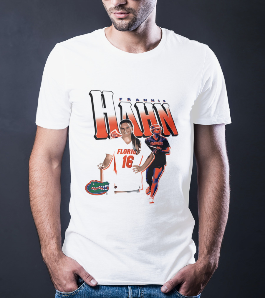 Florida Gators Lacrosse Frannie Hahn Number 16 Sports Team T-Shirt