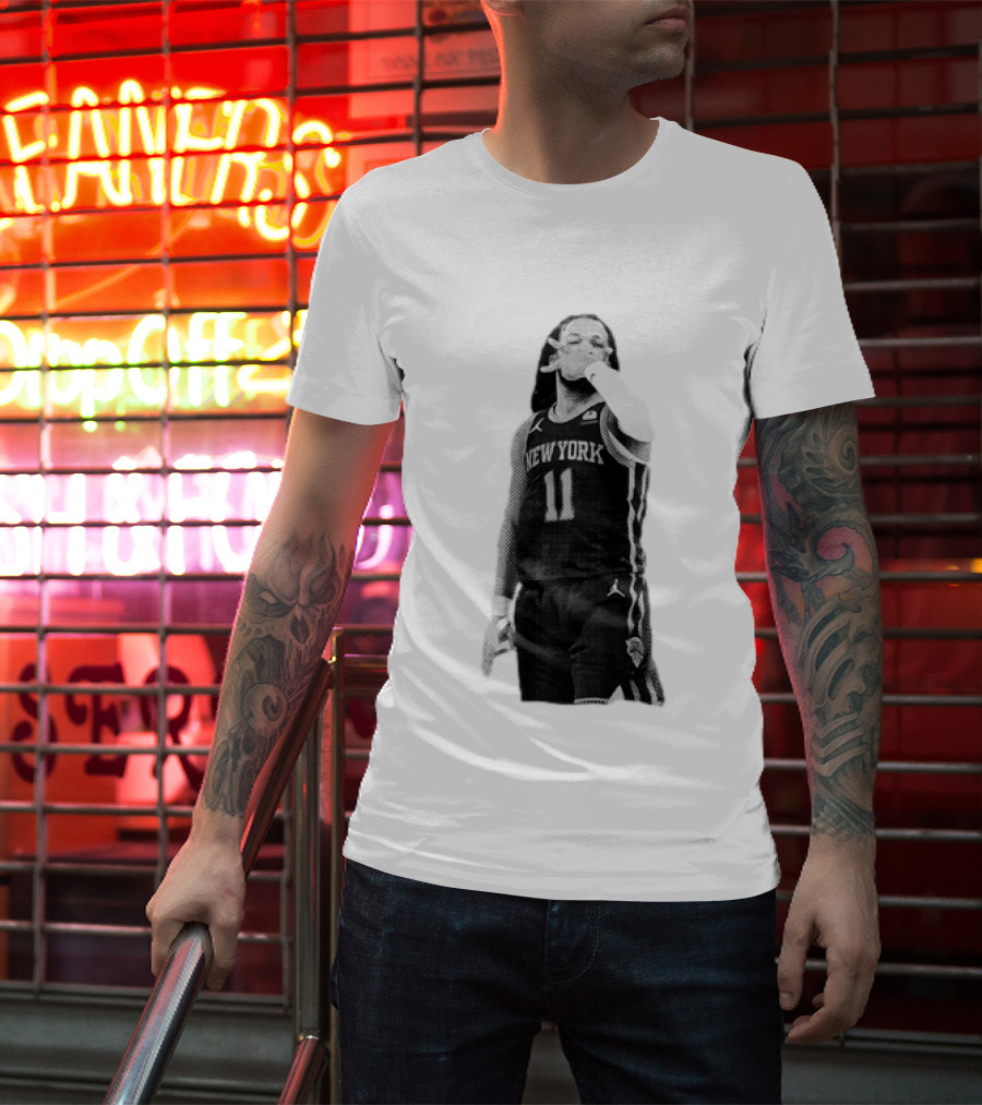 Jalen Brunson Celebration New York Knicks 11 NBA Basketball 2026 T-Shirt