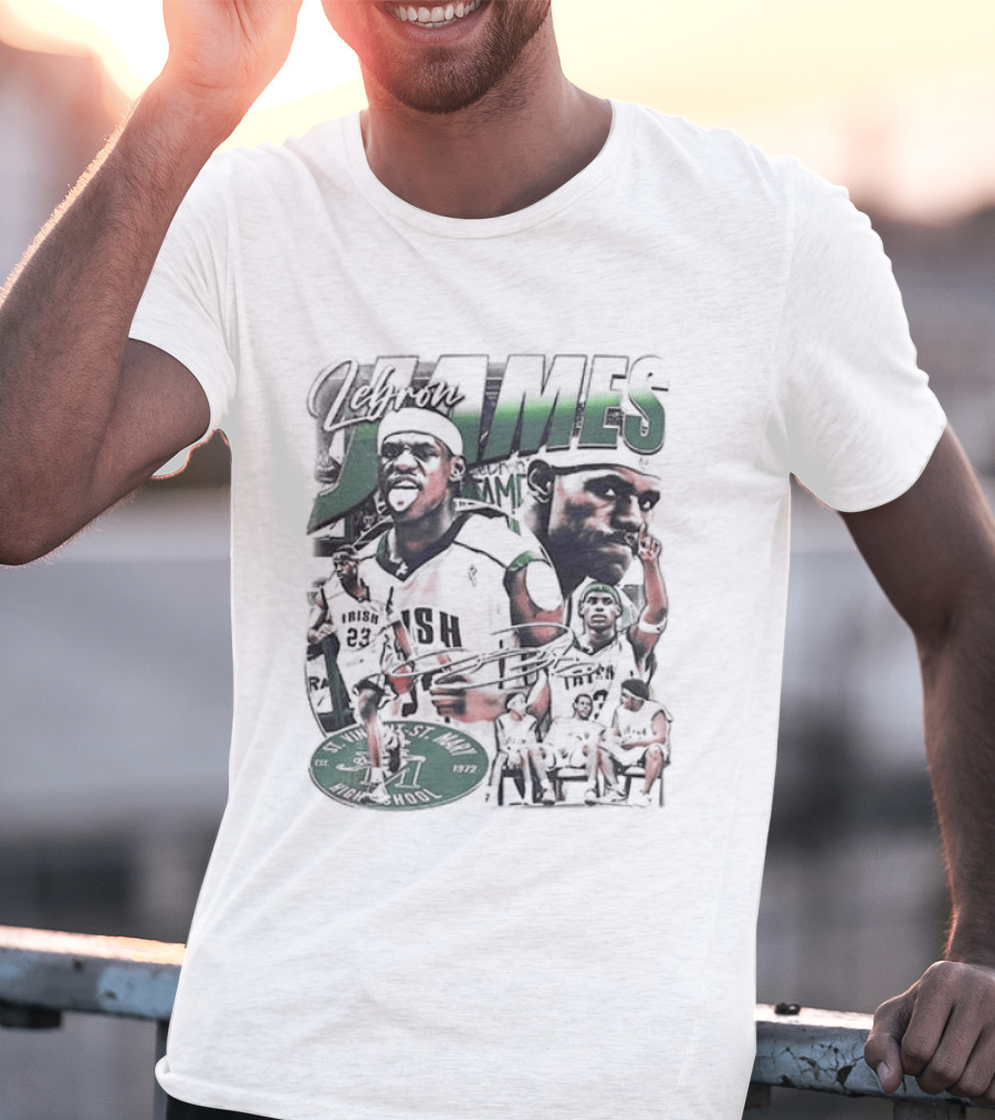 LeBron James Who's Your GOAT Legendary Basketball T-Shirt
