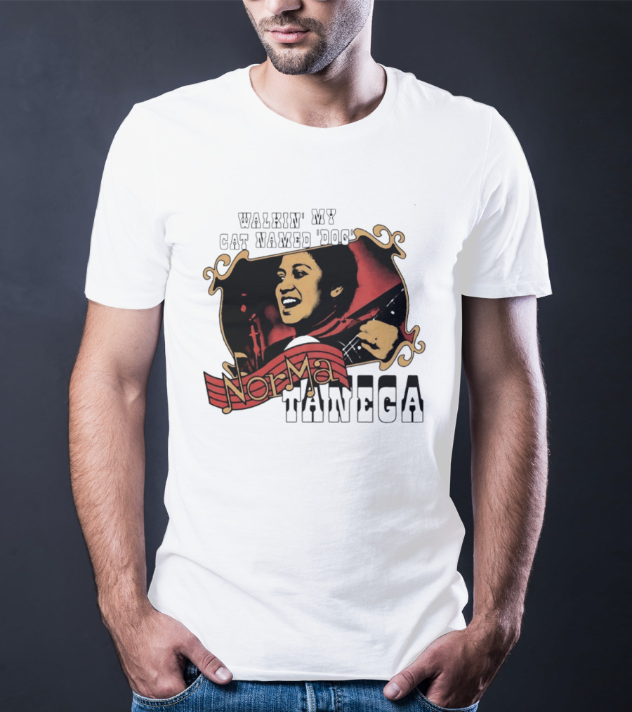 Norma Tanega Walkin' My Cat Named Dog T-Shirt