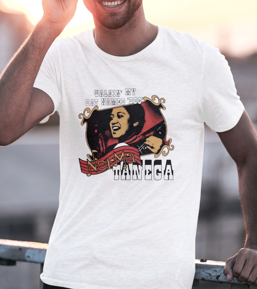 Norma Tanega Walkin' My Cat Named Dog T-Shirt