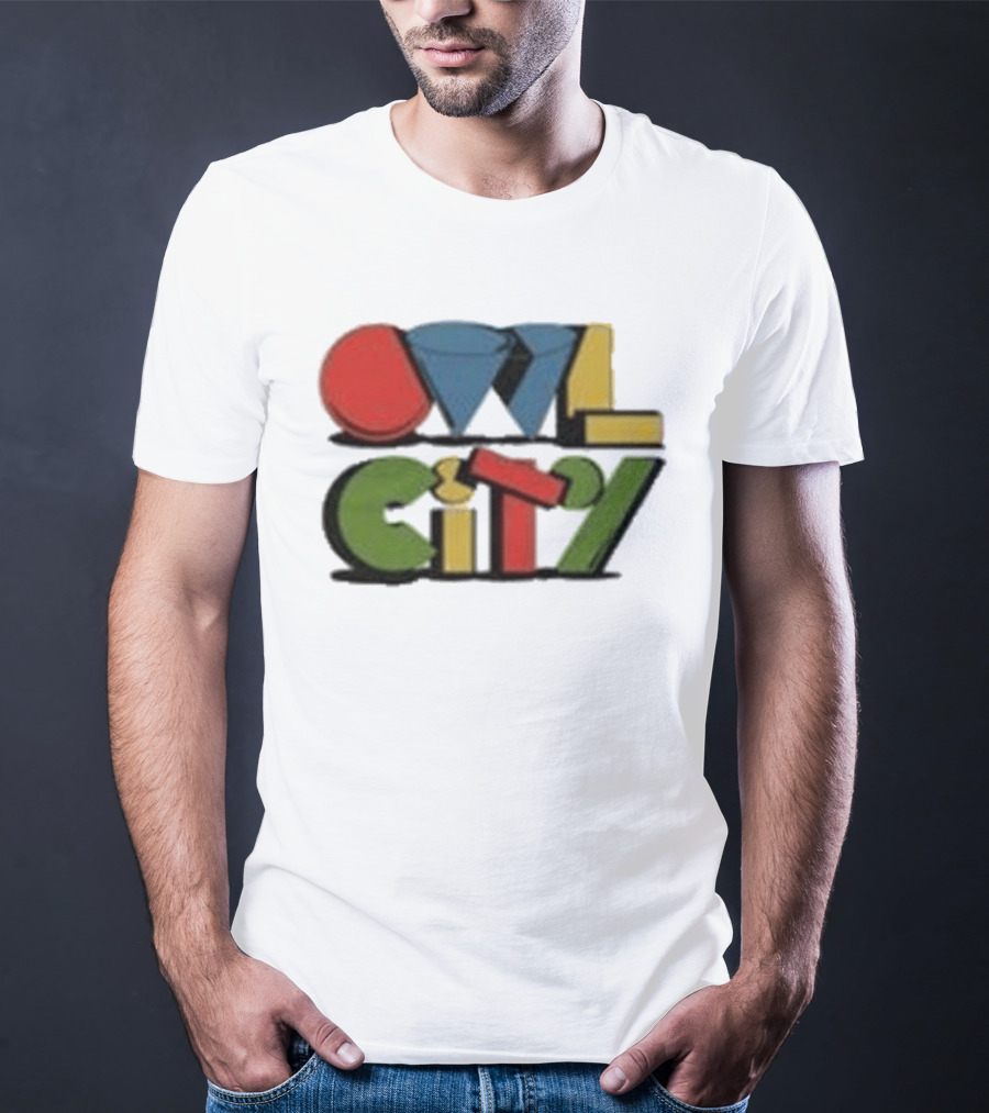 Owl City Colorful Synthpop Dreamscape T-Shirt