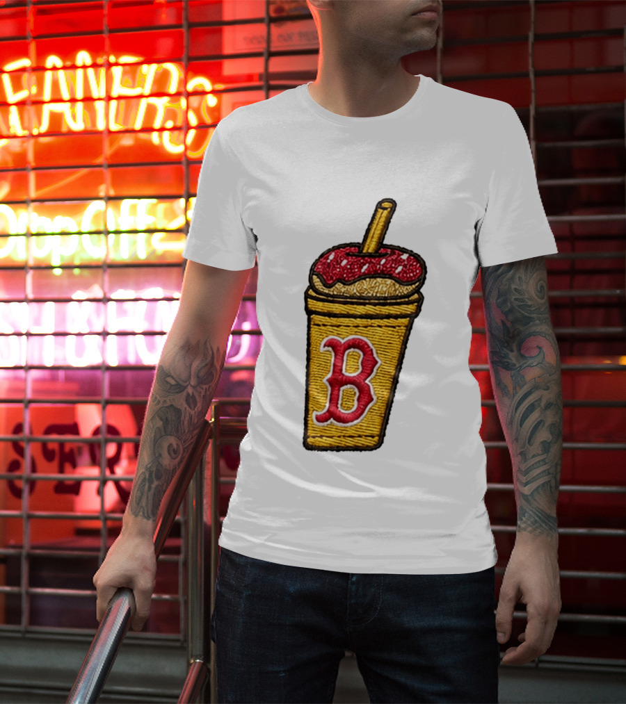 Red Sox Dunkin' Iced Coffee B Cap 2026 T-Shirt