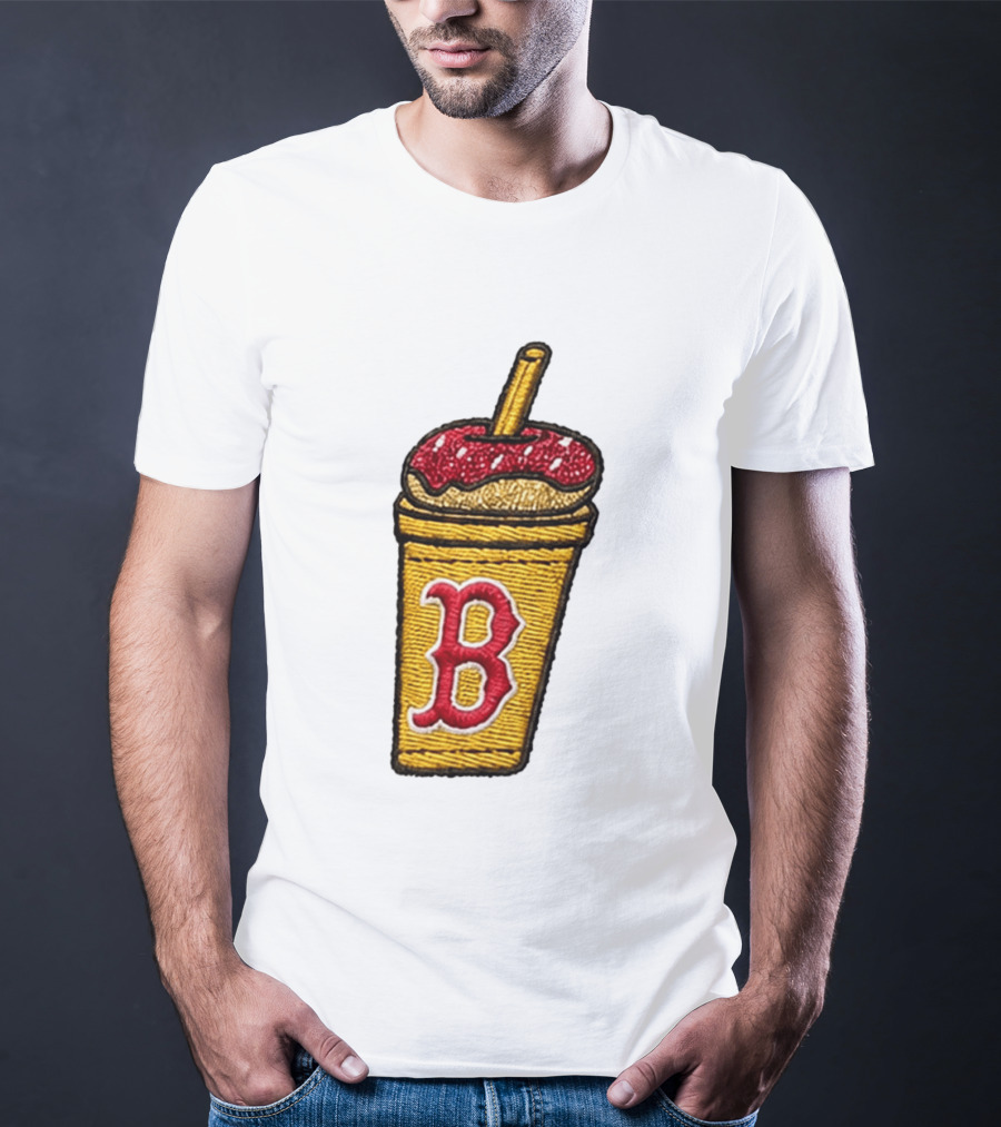 Red Sox Dunkin' Iced Coffee B Cap 2026 T-Shirt