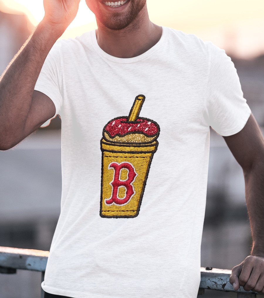 Red Sox Dunkin' Iced Coffee B Cap 2026 T-Shirt