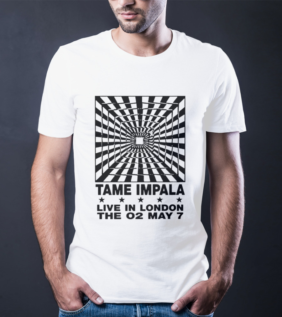 Tame Impala Live In London The O2 May 7 Event Promo T-Shirt
