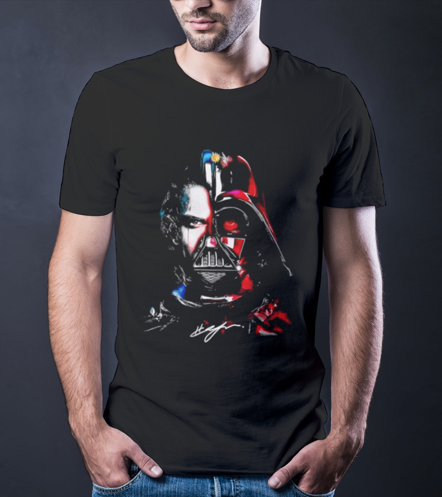 Anakin Skywalker Darth Vader Split Face Star Wars T-Shirt