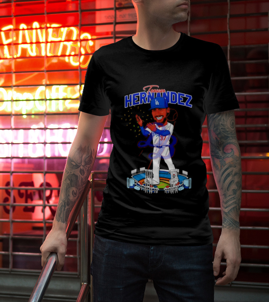 Teoscar Hernández Los Angeles Dodgers 37 MLB 2026 T-Shirt