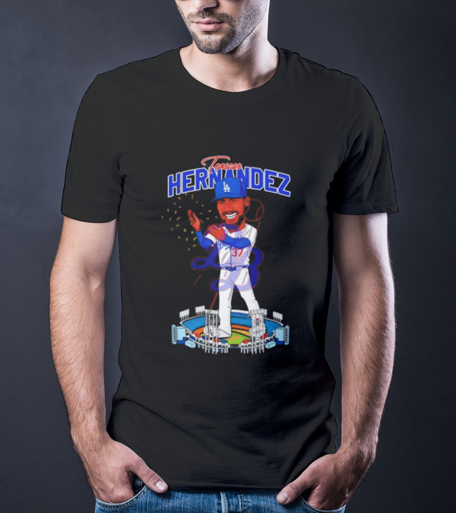 Teoscar Hernández Los Angeles Dodgers 37 MLB 2026 T-Shirt
