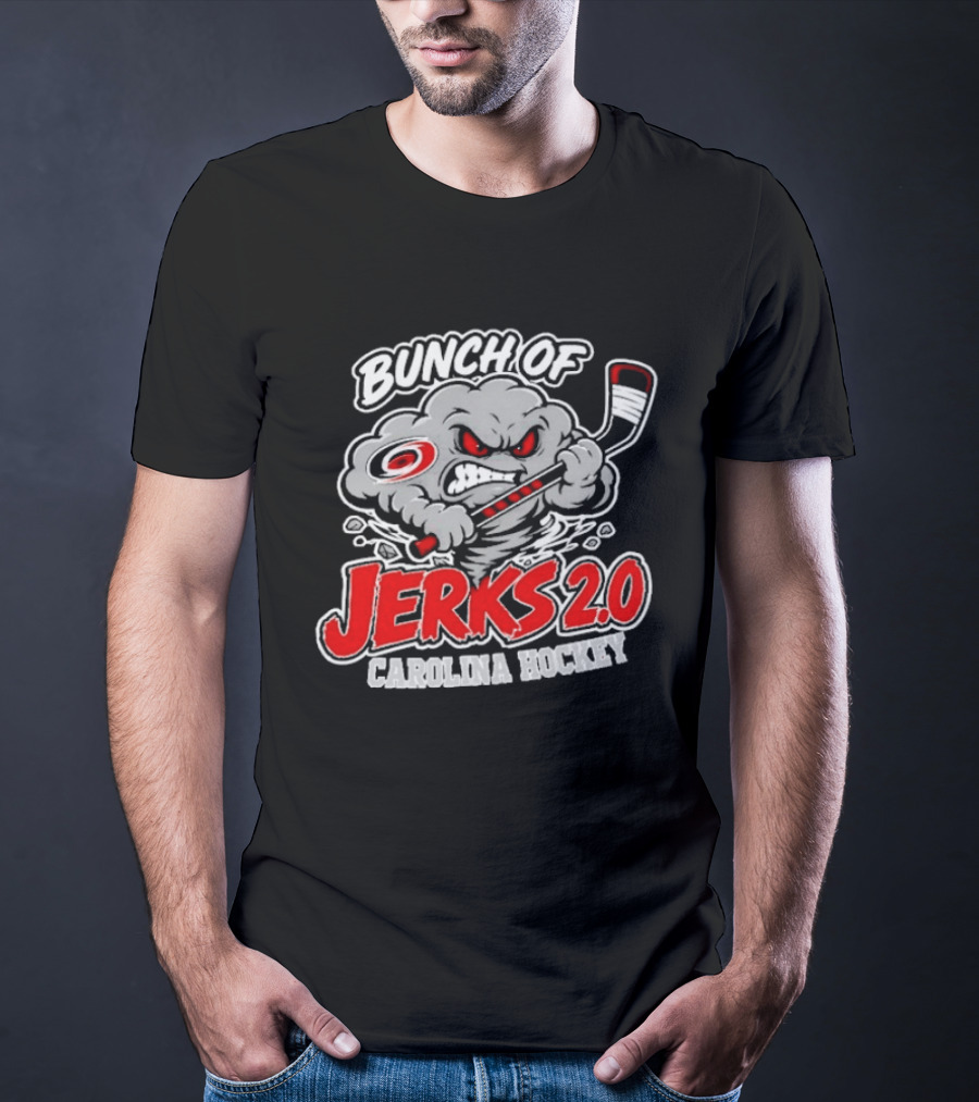 Bunch Of Jerks 2.0 Carolina Hockey Cane Storm T-Shirt