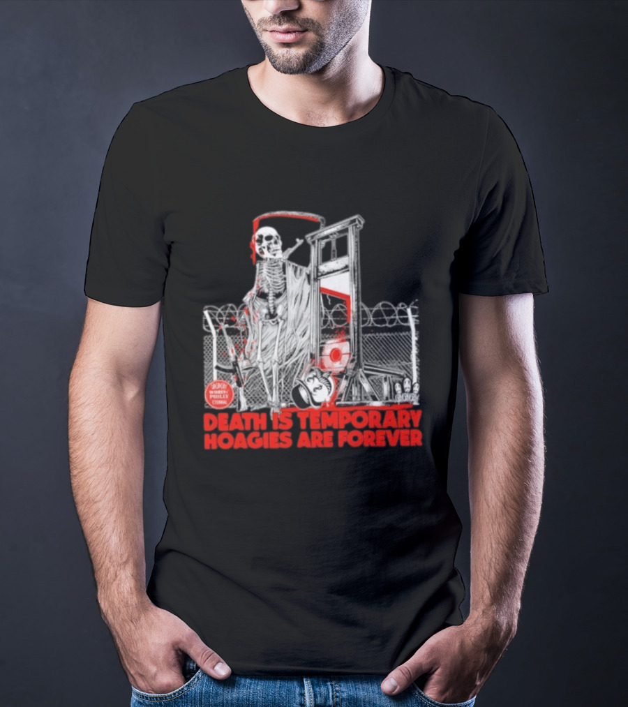 Death Is Temporary Huggies Are Forever Philly Comedy 2023 Mom's T-Shirt