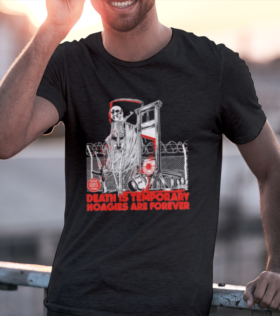 Death Is Temporary Huggies Are Forever Philly Comedy 2023 Mom's T-Shirt