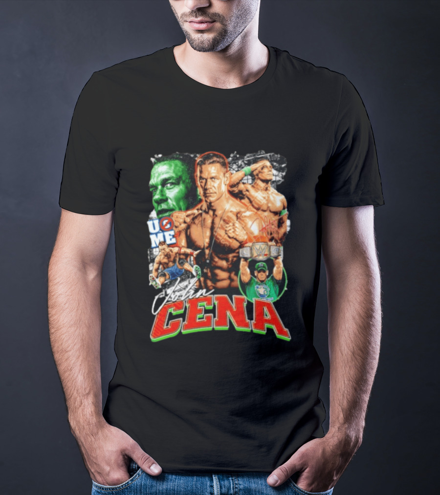 John Cena U Can't See Me U Me Champions WWE T-Shirt