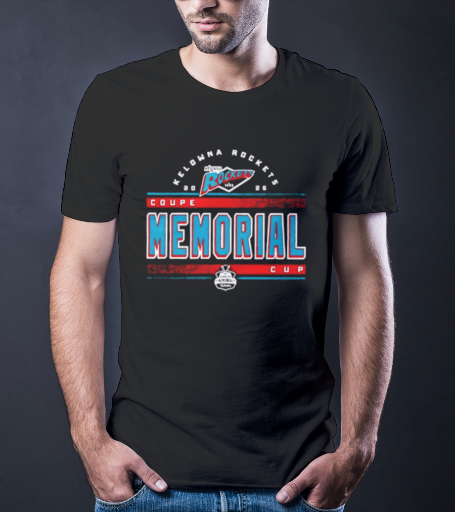 Kelowna Rockets 2026 Coupe Memorial Cup Championship T-Shirt