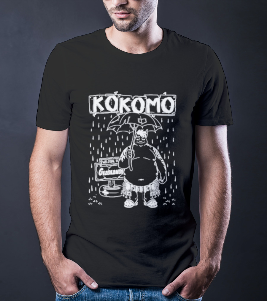 Kokomo Dimension 20 Gladlands Rainy Day Umbrella T-Shirt