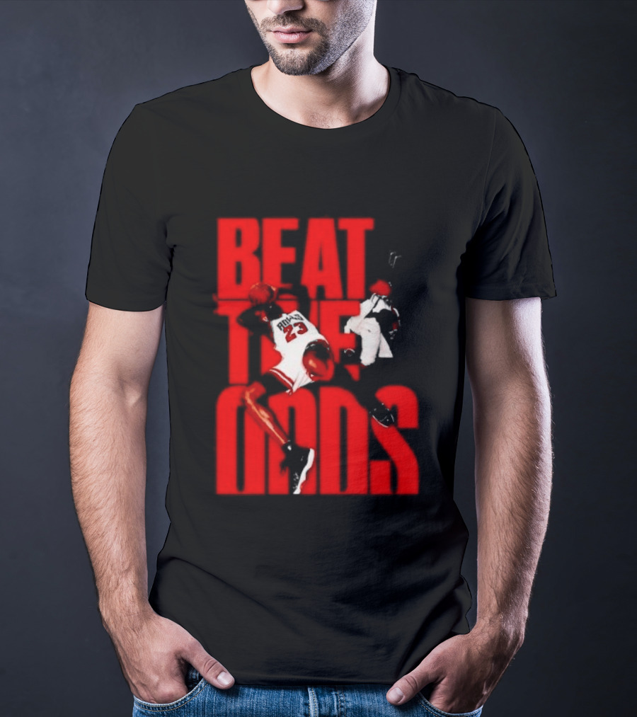 Beat The Odds Michael Jordan 23 Chicago Bulls T-Shirt